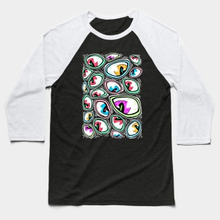 Halloween - Eyes horror and fun Baseball T-Shirt